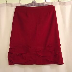Red Skirt. Neesh by D.A.R. Medium